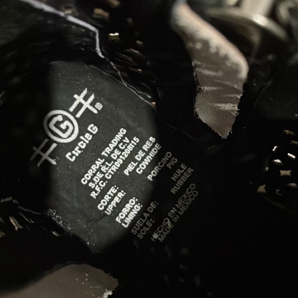 Circle G Shortie Boot - Picture 3 of 3